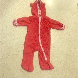 9-12 month girl bear suit